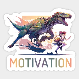 Motivation - Running Sticker